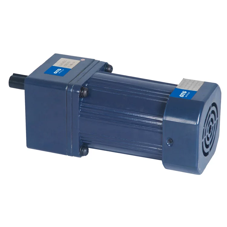 Shanghai OTG 6W~250W Wholesale and retail factory direct sales single phase electric gear motor with damper