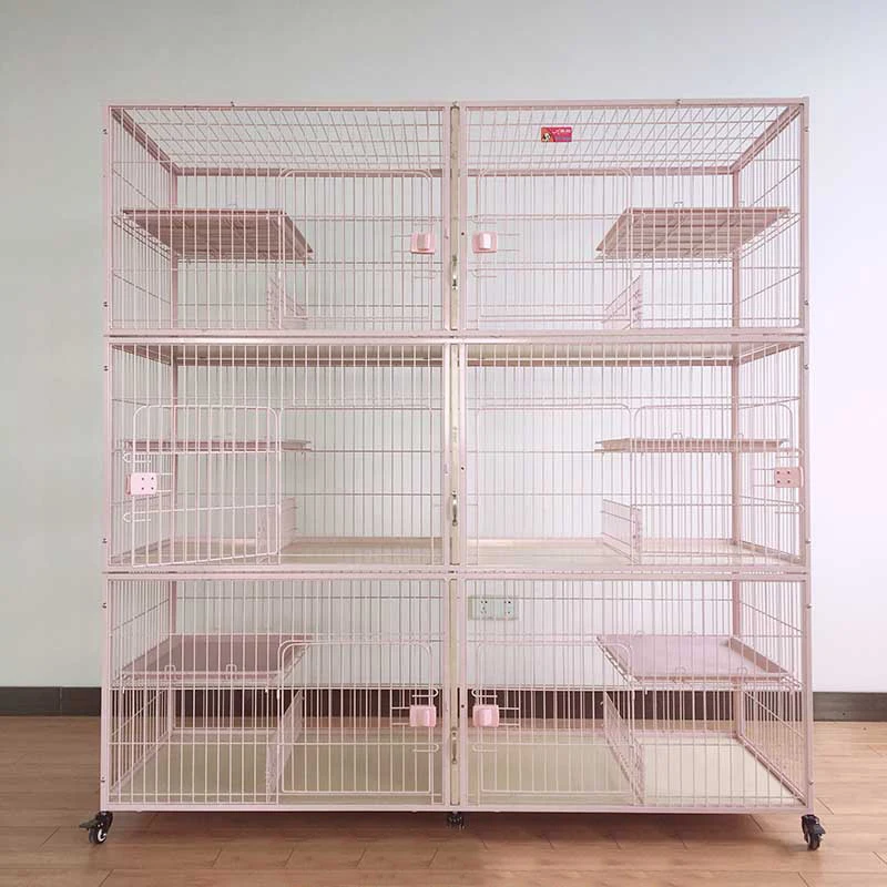 Good Folding 3 Layer Cages Cat Cage Cat Breeding Cages For Cats