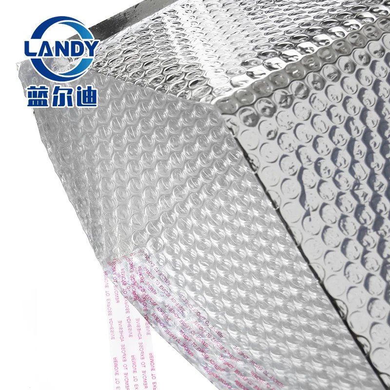 Aluminum Foil Poly Bubble envelope Mailer Bag For Ship Frozen Items