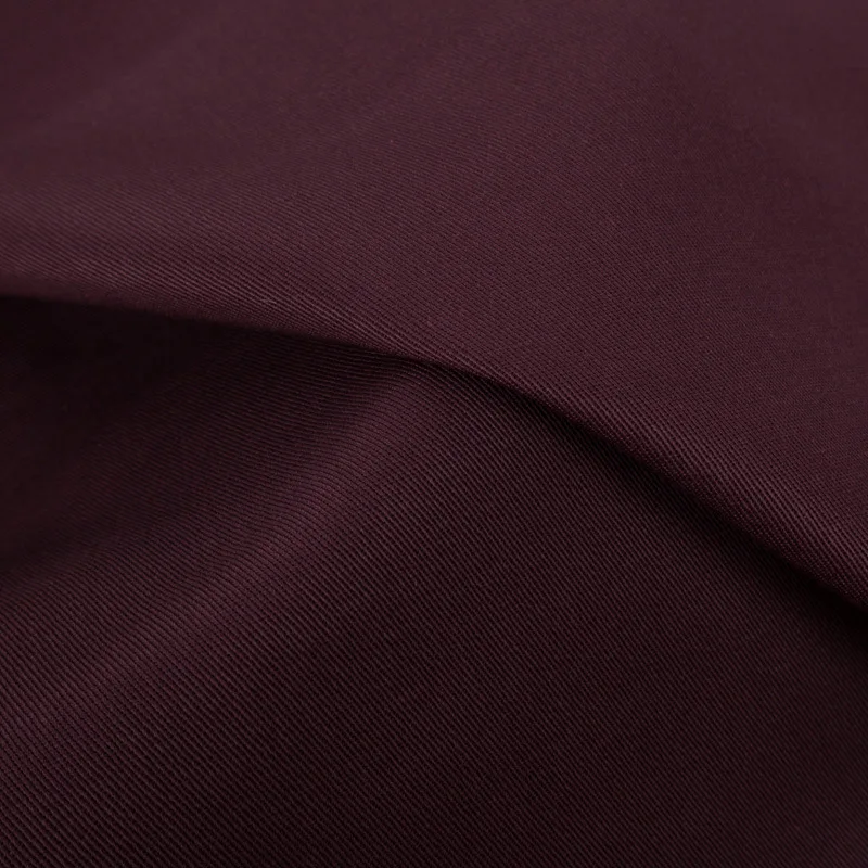 Лидер продаж, тянущаяся хлопчатобумажная спандексовая саржевая ткань для мужских брюк и брюк