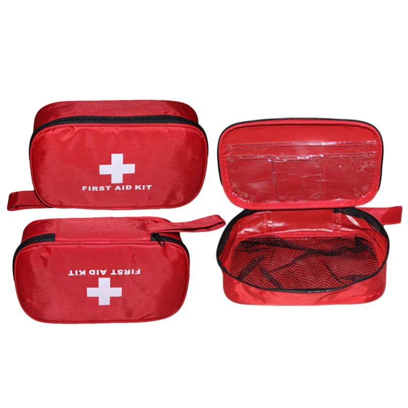 
Empty Kit First Aid Medical bag Kit suppliers bulk stock empty first aid nylon waterproof kit hard wearing bag 