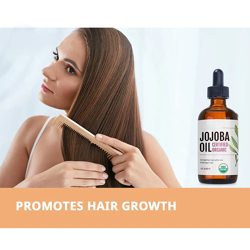 Private label Factory wholesale bulk jojoba oil for skin care massage
