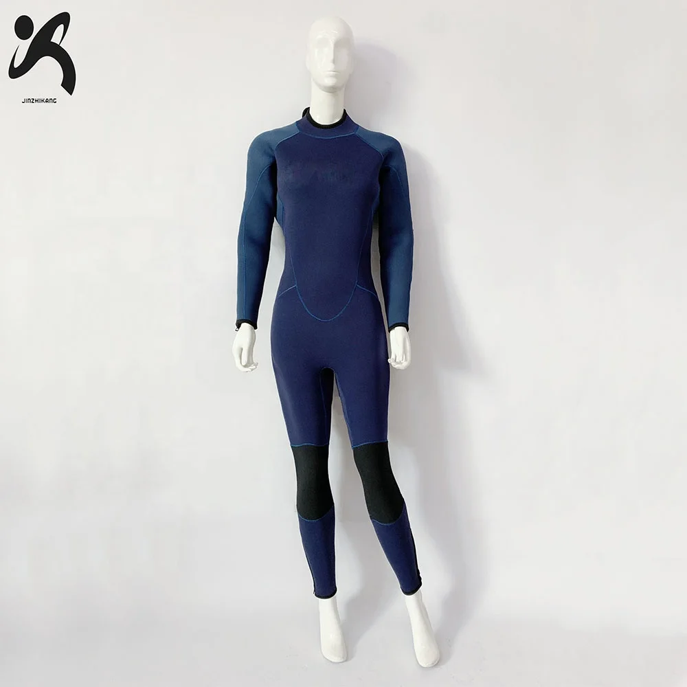 Factory Price 5mm Wetsuit Mens Custom Two Pieces Neoprene Suit With Back Zip Men Diving Suit