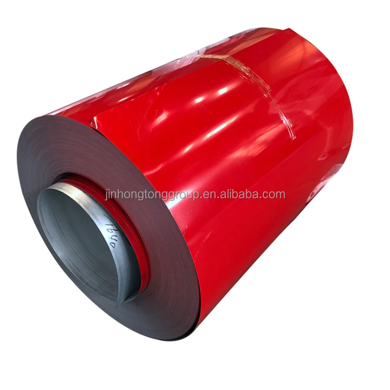 Size dimension thickness custom RAL 8017 red color coated ppgi corrugated steel roof sheet sheet