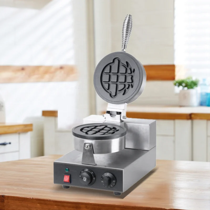 Wholesale  Commercial Stuffed Belgian Waffle Maker Restaurant Snack Shop Use Cartoon Shaped Electric Stuffed Waffle Maker