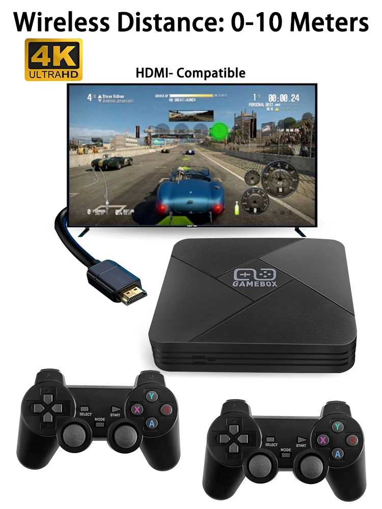 Игровая приставка X BOX series x 1 ТБ домашняя со встроенными 35000 играми беспроводная двойная система симулятор P SP