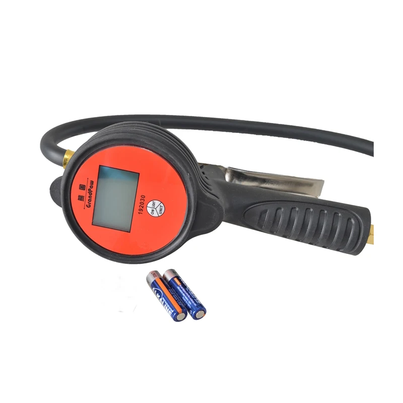 Latest Design 3.5 Large gauge face 1/4 NPT / BSP female professional car tyre inflator