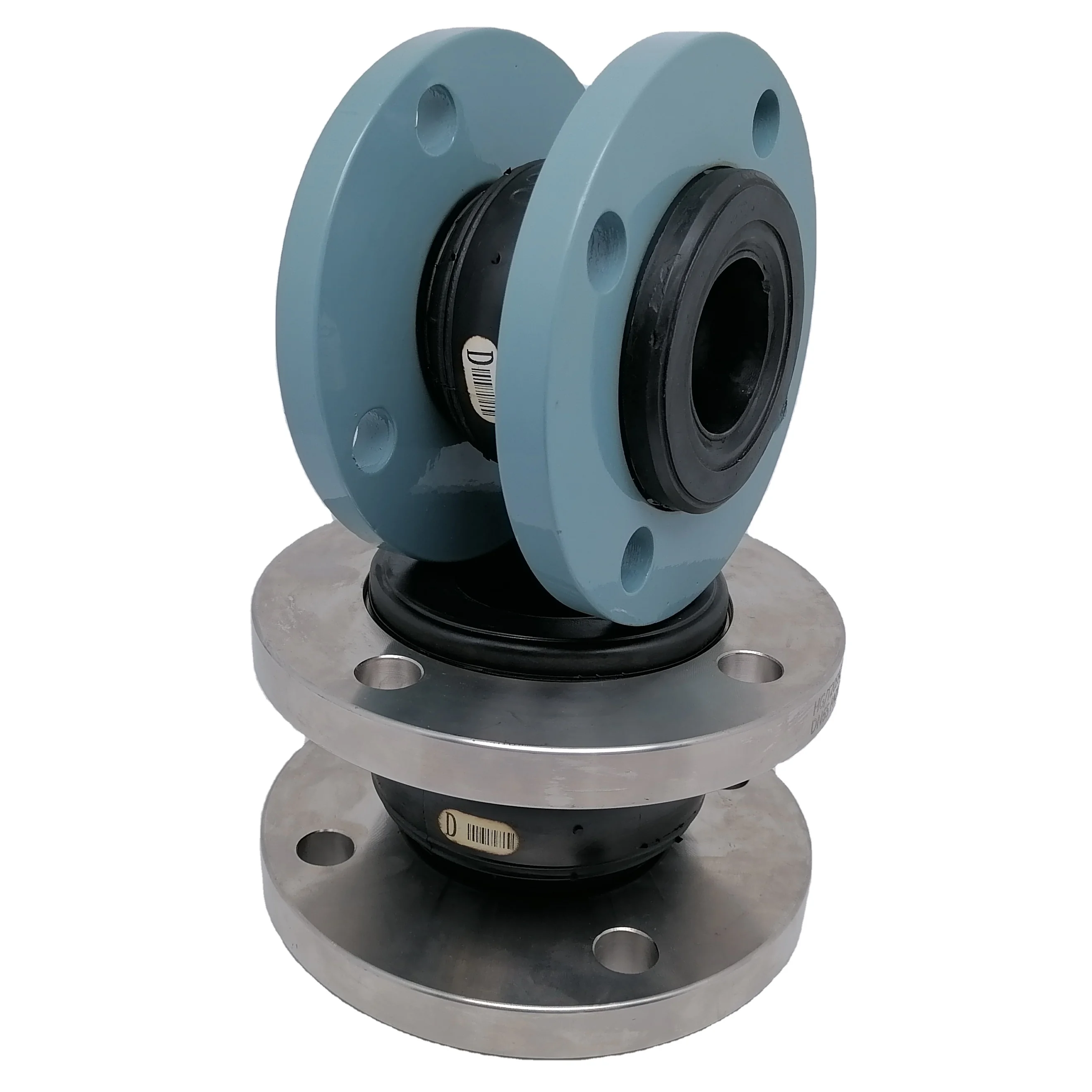 Jiufu Flange Type Rubber Joint Carbon Steel Round Ppr Flange Forged 3 Years Carbon Steel / SS304 / SS316 5 Inch Flange Equal