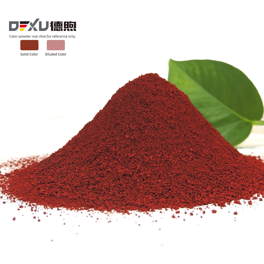 2024 Ultra-fine iron oxide red for decorative paints new product Iron oxide pigment Iron oxide manufacturer