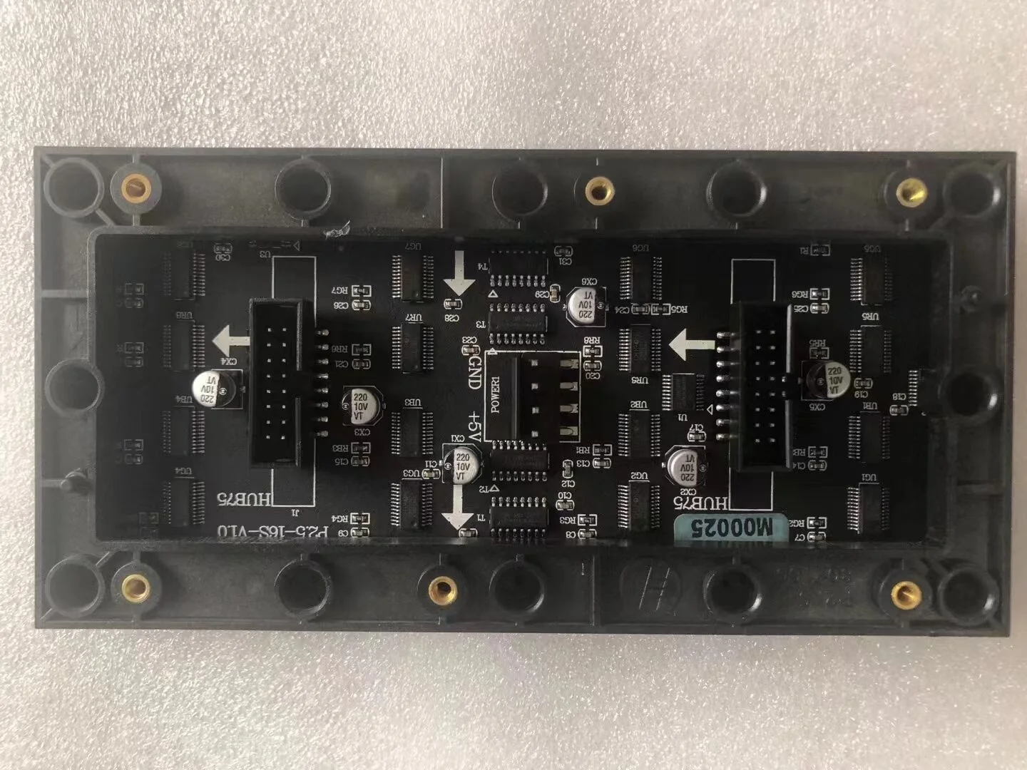 Special customized module size 160x80mm indoor smd full color video advertising P2.5 indoor led display module 160x80mm