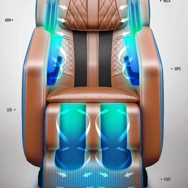 
Hot selling 4d massage zero gravity full body acupressure massage chair- 