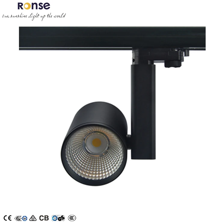 RONSE DALi Dimming 30w 2-wire 1-phase Adapter Track Rail Syetem LED Smooth Franchised Store