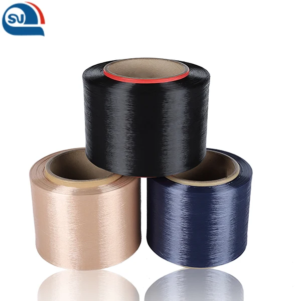 boidegradeable recycled polyester 100% poy yarn waste textile (Oeko-tex100/GRS/Biodegradable/ocean bound plastic)
