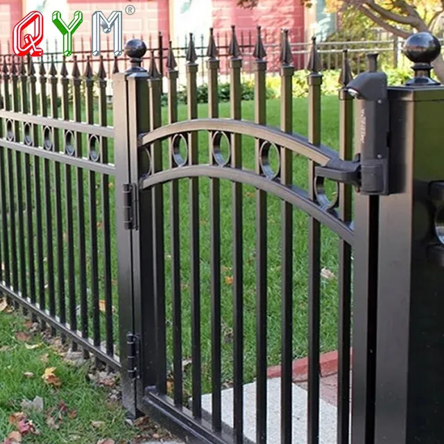 White Picket Fence Iron Fence Panels Wrought Black