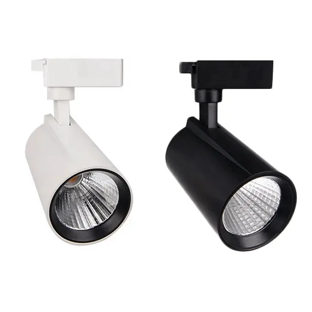 Popular Product CCT2700K-6000K Lighting System Adjustable 20W 30W 35W Led COB Track Light AC110V 220V Aluminum Track Lamps