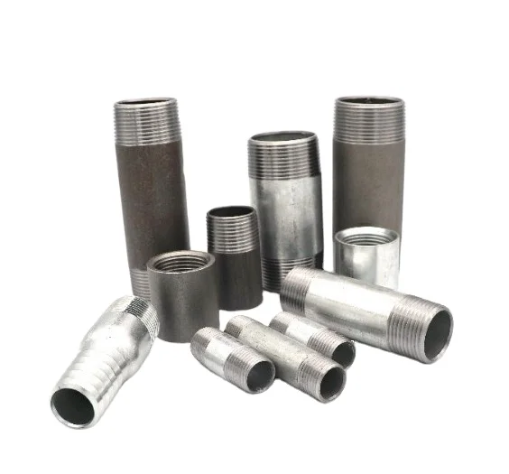 carbon steel galvanized kc nipple Insert Hose Adapter reducing hose mender King Combination Hose Nipple