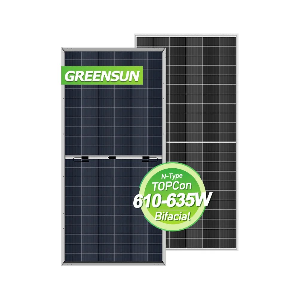 New Technology 600W 620W 630W 650W 690W 700W 730W Double Glass Bifacial Photovoltaic Topcon Solar Panel