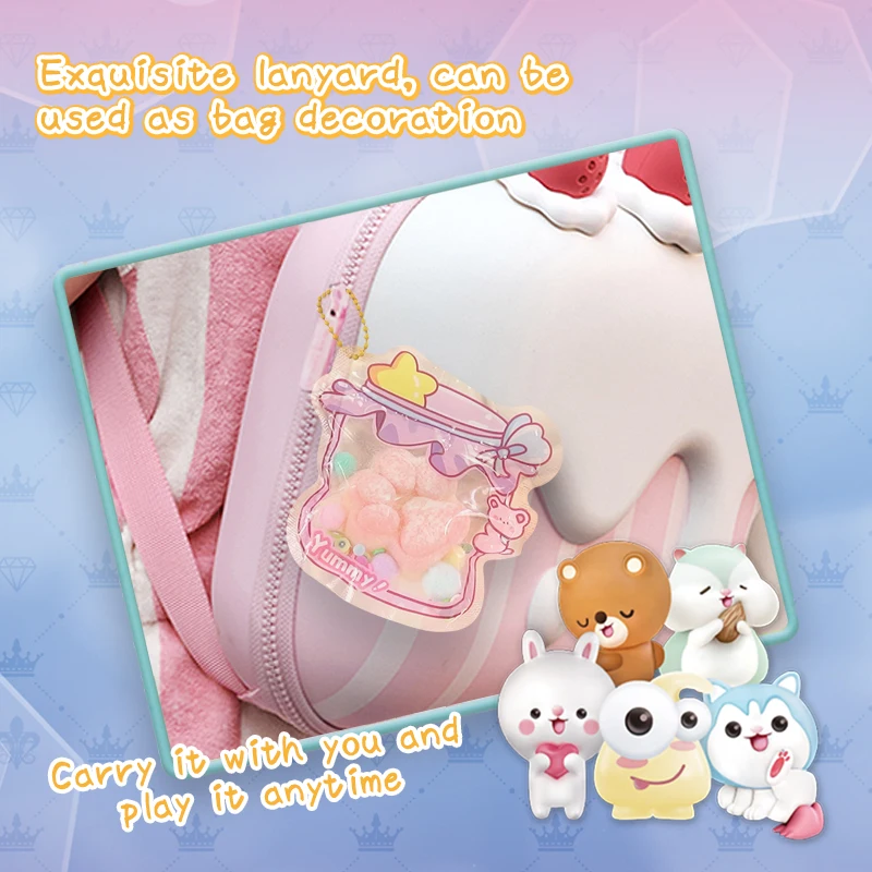 Novelty Hot Selling DIY Food Puzzle Set Unisex Cute Silicone Pinch Toys Educational Wholesale Soft Wood Toys for Decompression