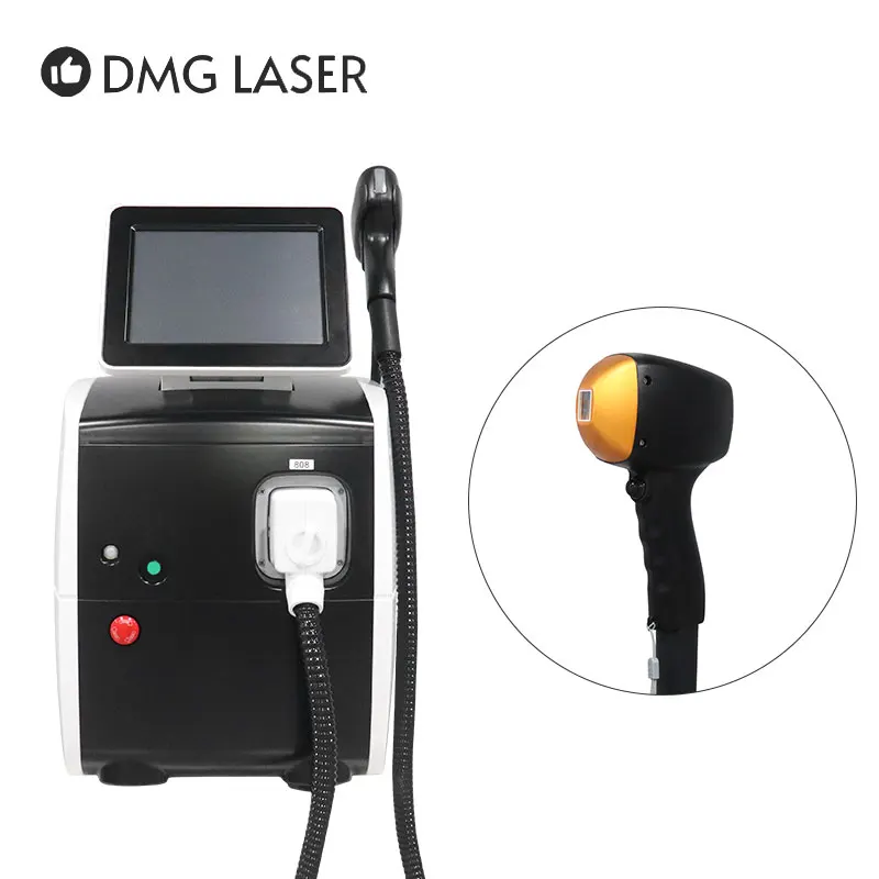 Portable 3 Wavelength 755 808 1064 Epilator Laser 808nm Diode Laser Hair Removal Machine Device