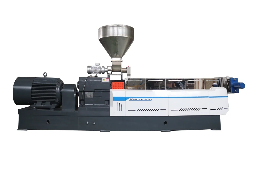 plastic pellet single/twin screw extruder recycling machine eva pvc hdpe