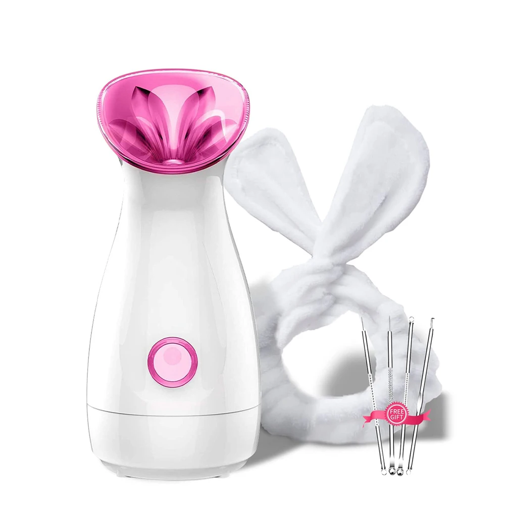Hot Mist Moisturizing Cleansing Pores Face Steamer Sprayer Face Humidifier Home Use Facial Steamer