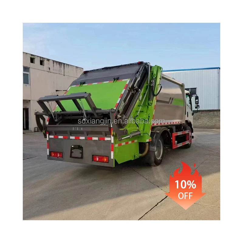 New diesel Garbage Compactor China  HOWO Garbage Truck for Sale in Kenya