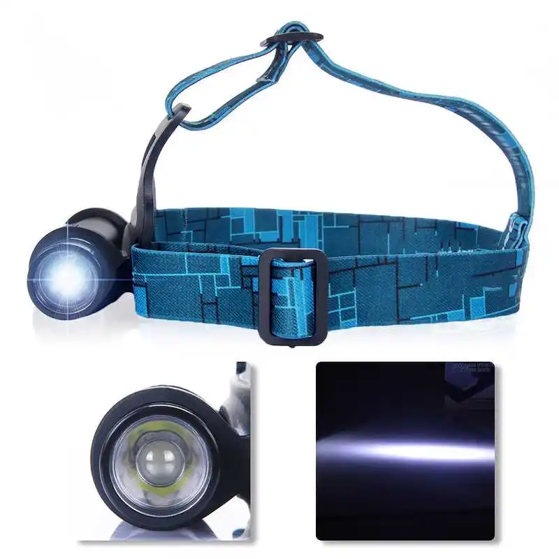 Factory direct 5+3W Runners Head Torch Lamp Outdoor Headlamp Rechargeable High Power Camping Headlight with White Light