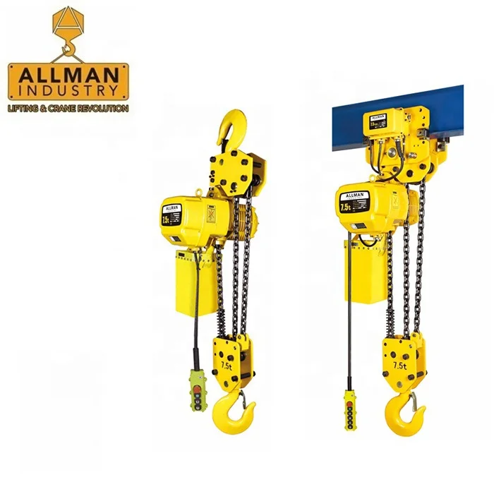 1 Ton Electric Chain Hoist 3 meters 380V 415V construction hoist