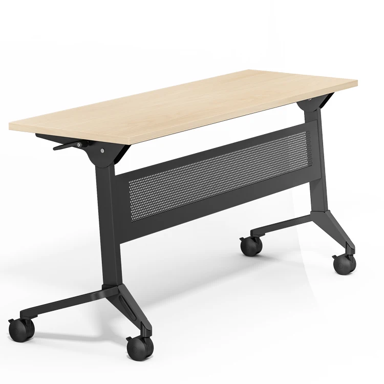 
In stock Best Sell Office computer desk foldable training table meeting table adjustable desk lap desk hardware table leg 