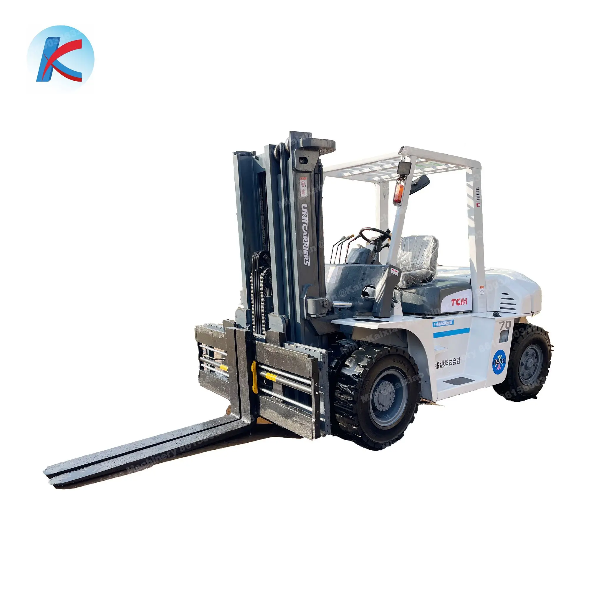 used Cheap Price Japan made tcm 7 ton forklift TCM FD70 Diesel tcm forklift manual