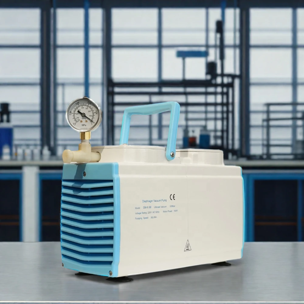 Oil-free Mini Diaphragm Vacuum Pumps for Laboratory Use 15-120L/M