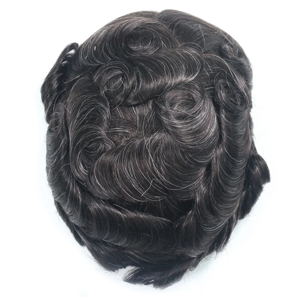 Hot Sale Durable Mono Base Toupee Hair Unit for Men