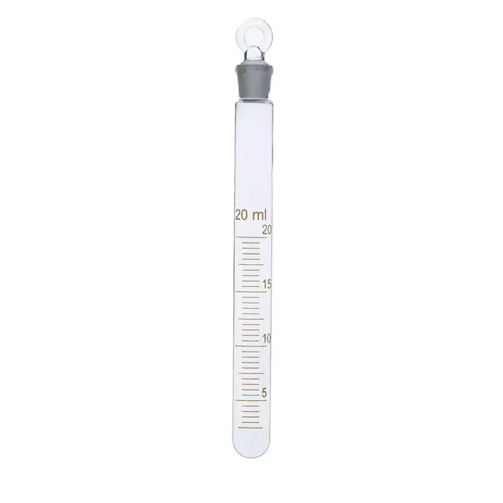 Selling well 20ml test tube clear glass test tube with cork stopper