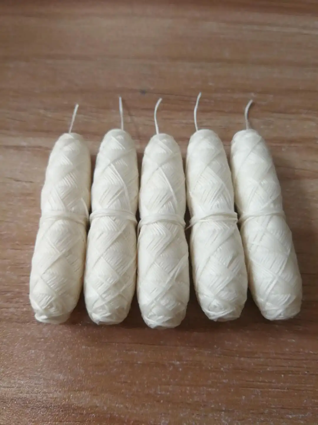 Eco-Friendly Zero Waste Mint Flavor Biodegradable Dental Floss Oral Care Set Natural Silk Floss in Bamboo Glass Jar