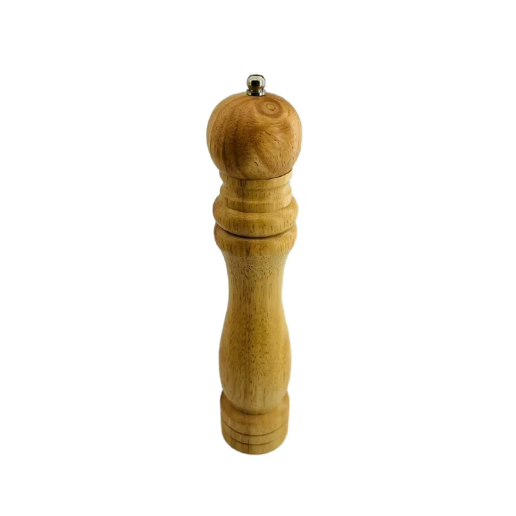 High Quality Wholesale larger Salt Pepper mill Hand Made Wooden Pepper Grinder Pepper Mills