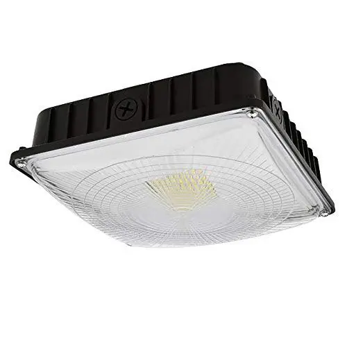 
DLC Listed Rebate Eligitable IP65 Patent right dali dimmable sensor dlc premium garage parking canopy light LED CANOPY LIGHT 
