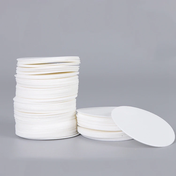 Free Sample Round Polyethylene (Ldpe) Plastic Glass PE/PET/PP Oil Bottle 2mm White Easy Peel Pe Foam Induction Seal Liner