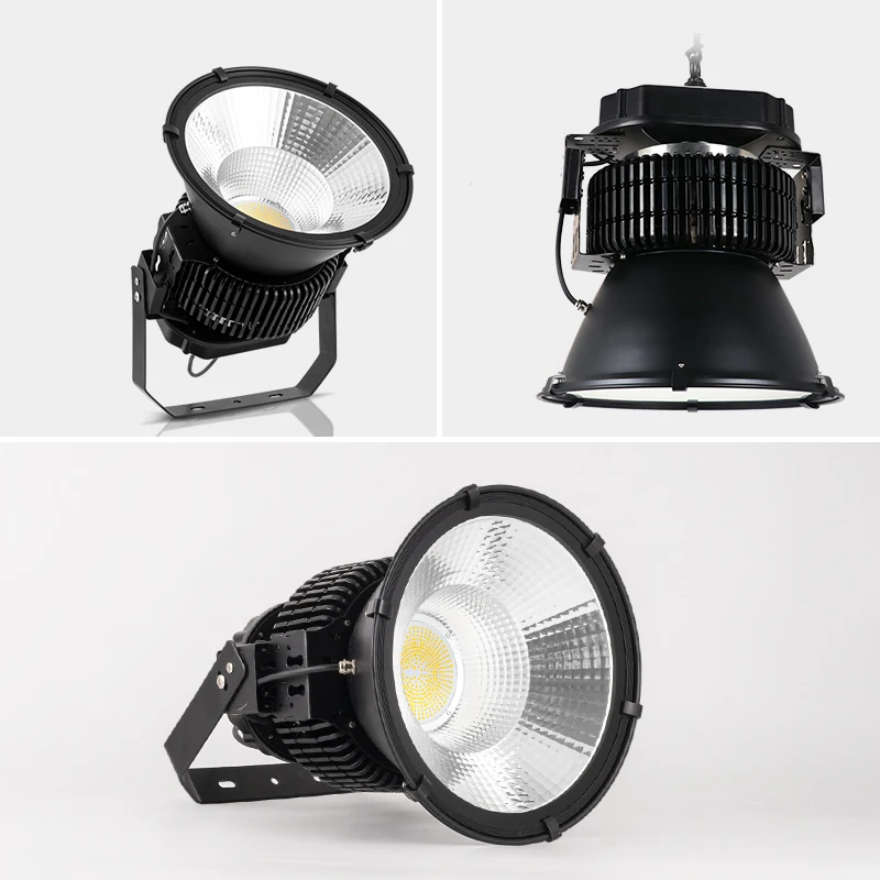 1000W  flood light 200w high power industrial commercial lighting warehouse lamp LED high bay light