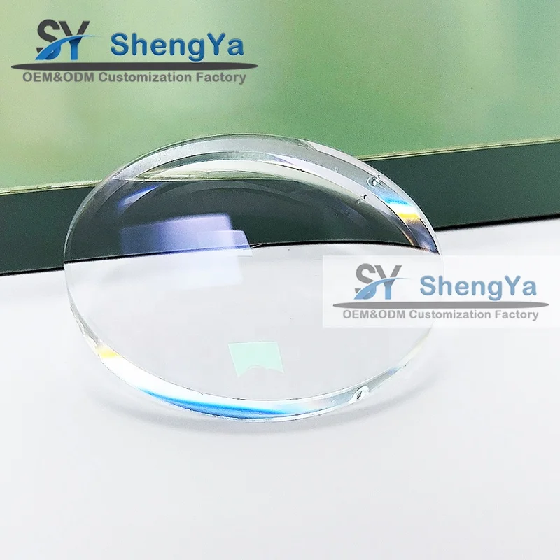 1.56 UV420 blue cut lens blue block hmc optical lenses anti blue light blue coating ophthalmic plastic lens