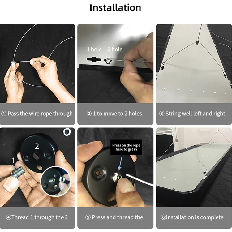 High Quality Indoor Commercial Office Hanging Line light 30W 50W 70W Led Pendant Light