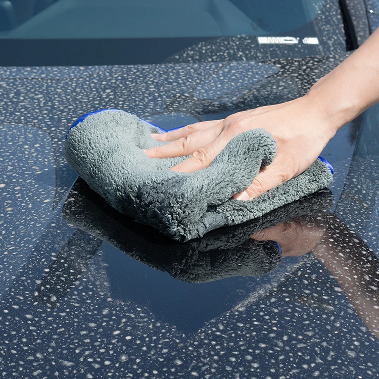 Hot sale Coral Fleece plush Towels High Absorptive Capacity polishing Super Sofa Car drying towel