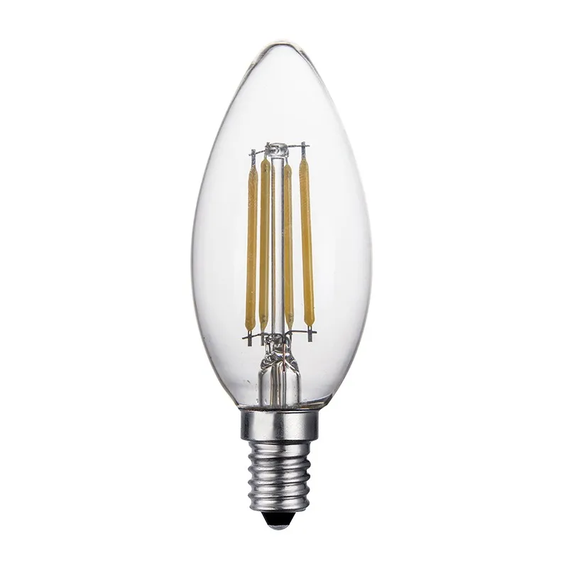 E26 E27 4W High Quality Warm White Dimmable String Lighting Replacement LED Filament Bulbs Vintage Edison Lamp