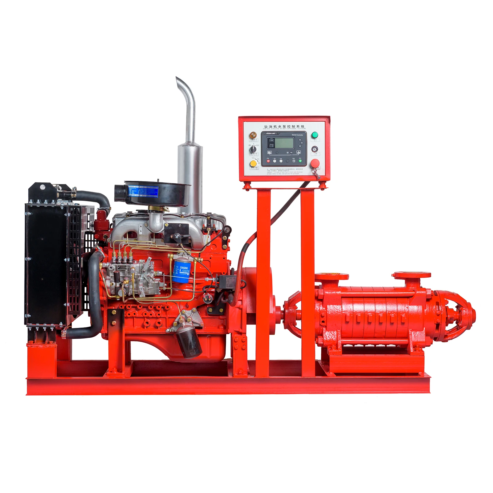 Bestselling fire pump diesel engine fire pump with high flow rate, low noise, and application of fire extinguishing system