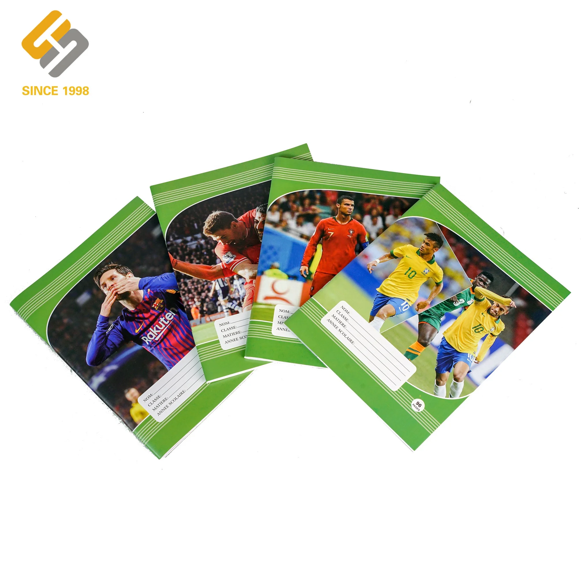 single line / french exercise school copybook a4