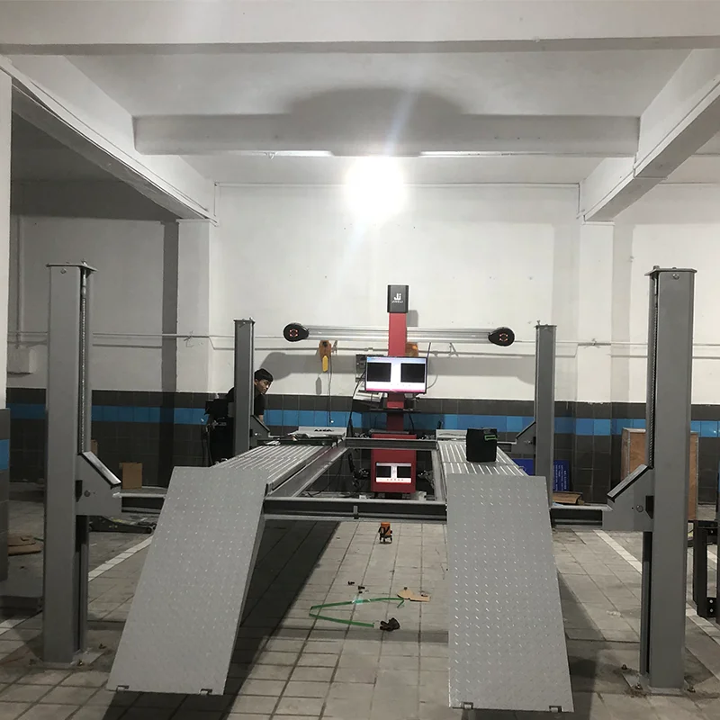 tire changer combo car garage equipment 3D car wheel alignment one station auto service machine and tools