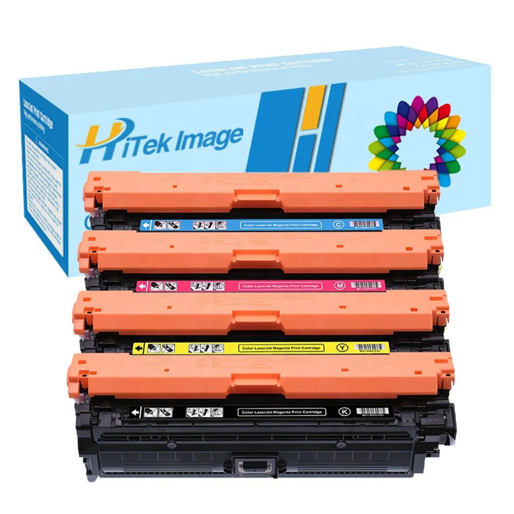 Тонер-картридж HITEK совместимый с HP 307A CE740A CE741A CE742A CE743A премиум тонер-картридж для CP5225 CP5225n CP5225dn цвет