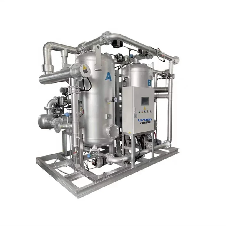 Zero Purge Compression Heat Adsorption Air Dryer With High Efficiency Activated Alumina