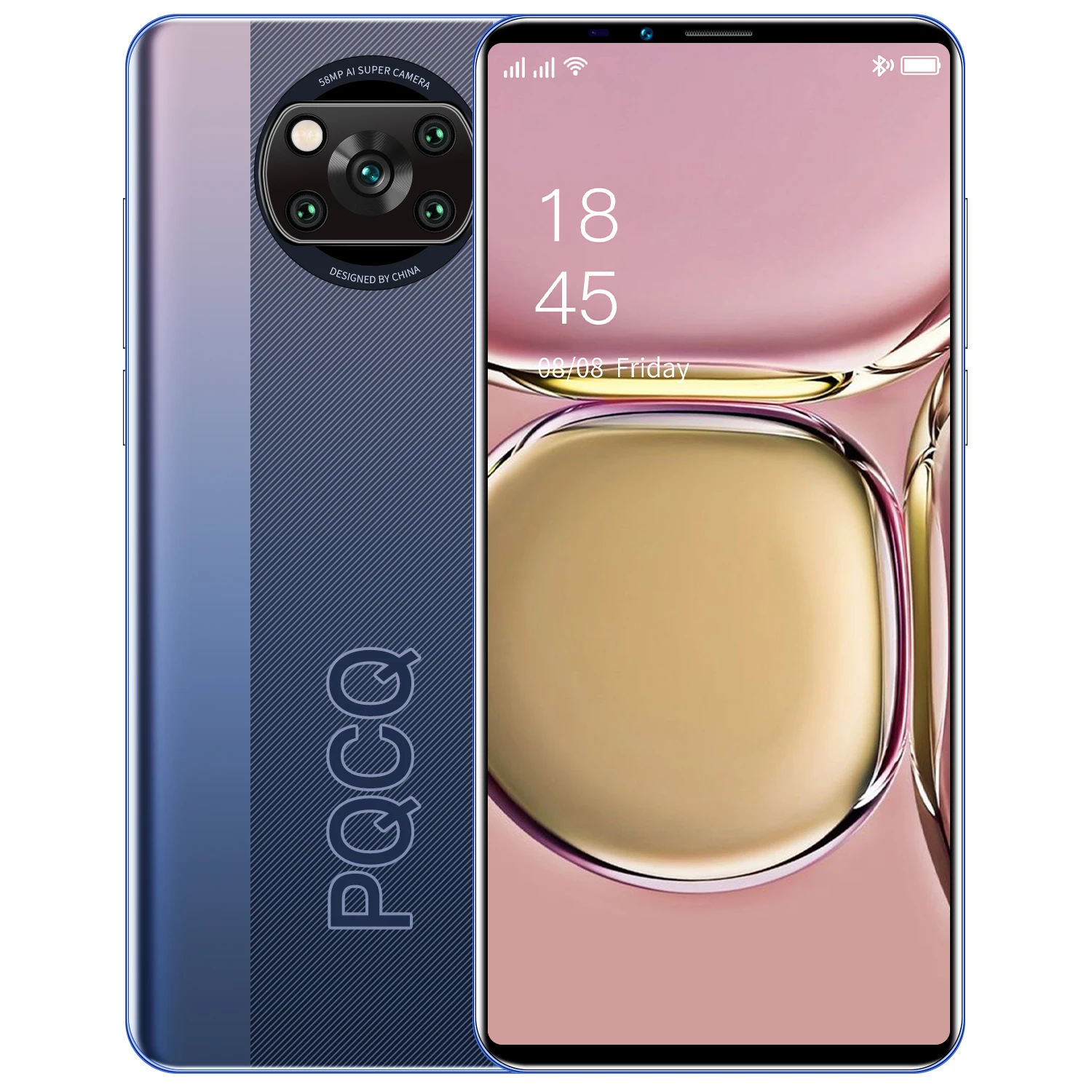 Мобильный телефон X3 PRO глобальная версия 4G 5G 12 Гб + 512 ГБ красивая камера 24 Мп 58