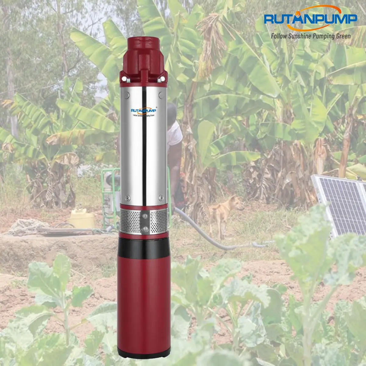 Factory wholesale water pump kit panel solar well pump system solar well water supply pump