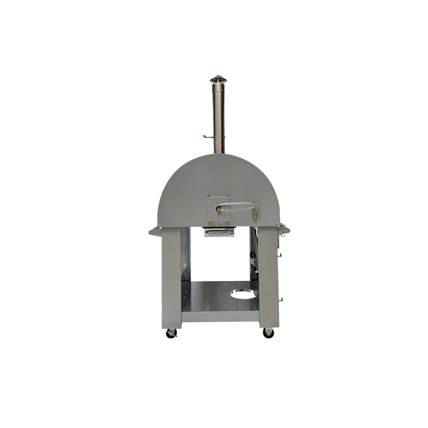 Hyxion pizza oven wood fired brick Charcoal BBQ Grill